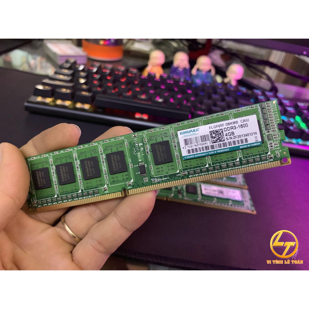 Ram Kingmax DDR3 4GB Bus 1333MHz/1600MHz (Cũ)