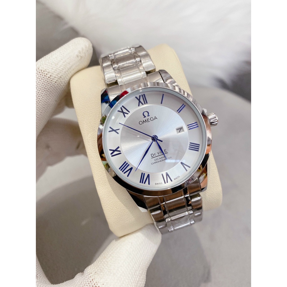 ĐỒNG HỒ NAM OMEGA CƠ (AUTOMATIC)  -  DÂY HỢP KIM THÉP SIÊU BỀN BỈ - CÓT DỰ TRỮ LÊN ĐẾN 40 GIỜ | BigBuy360 - bigbuy360.vn