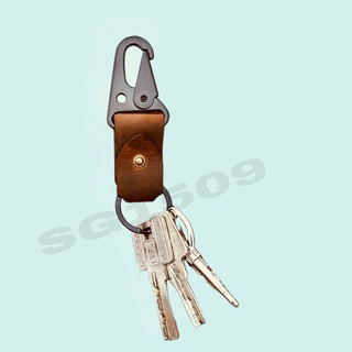móc khoá da bò cao cấp, móc khoá da bò thật.