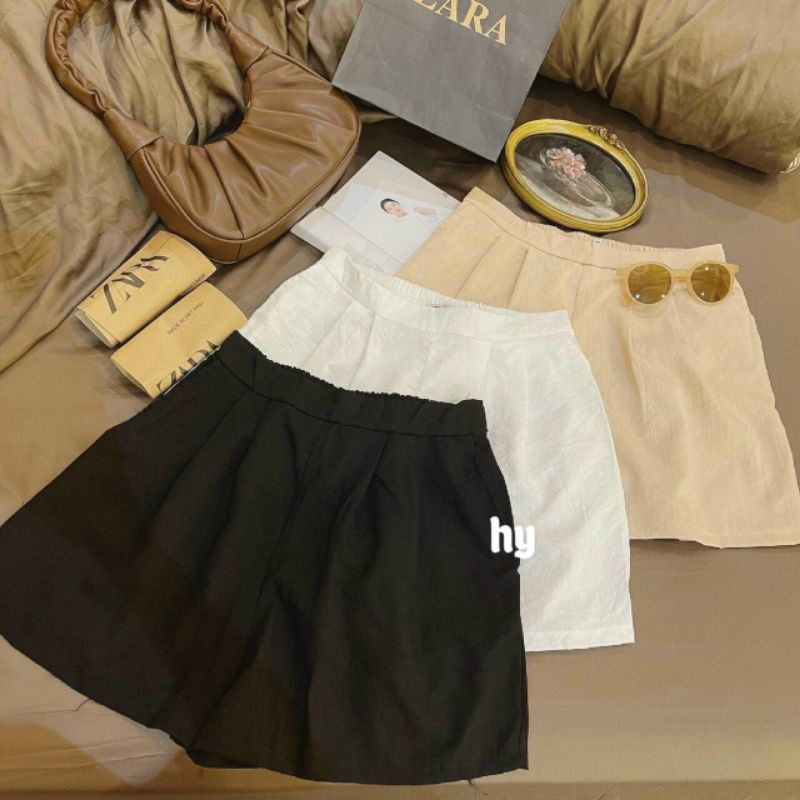 Quần đùi chun sau cho nữ kèm ảnh thật