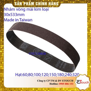 Nhám vòng - đai nhám mài inox 30-533mm vải x632f của taiwan