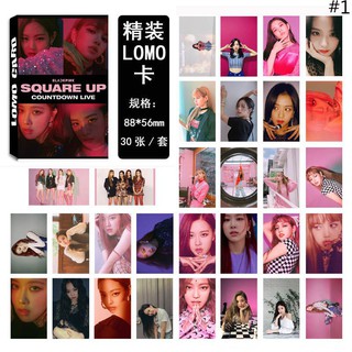 RQRBộ thẻ in hình nhóm nhạc BLACKPINK Girls LOMO