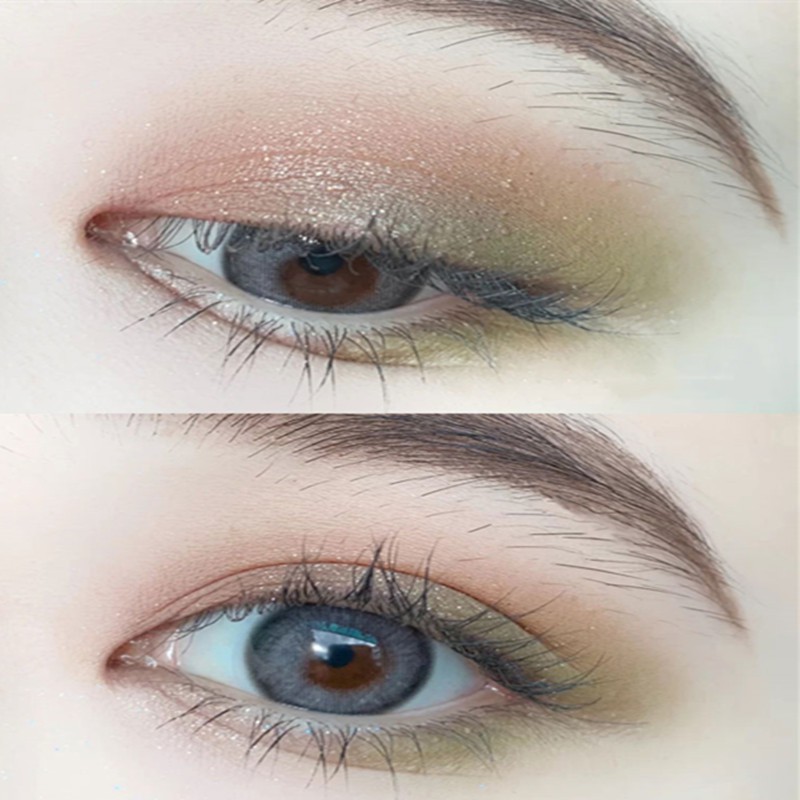 Bảng phấn mắt 18 màu lì/nhũ Muge Leen thiết kế vỏ hình Bear đẹp mắt | BigBuy360 - bigbuy360.vn