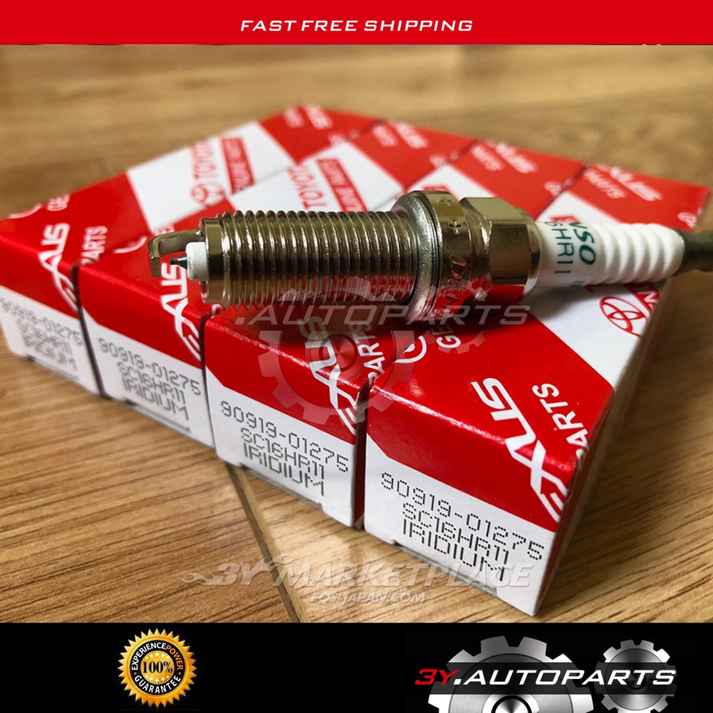 Denso SC16HR11 (1 's) Bugi Iridium 90919-01275 Dành Cho Xe Toyota Altis Vios Avanza 1'S
