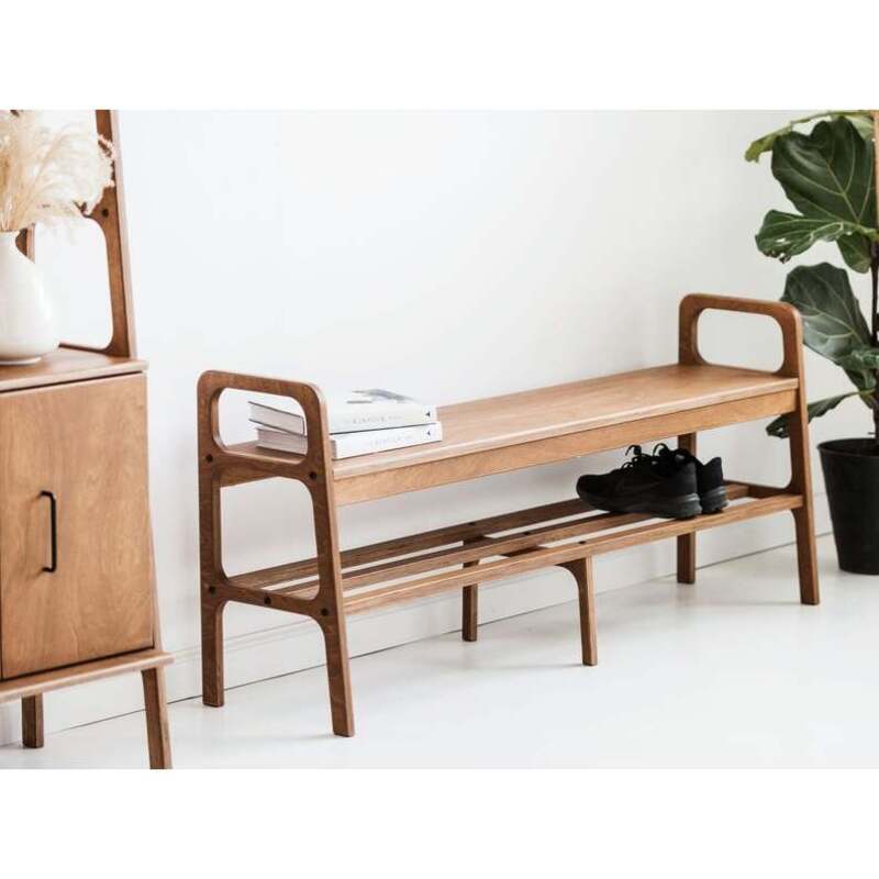 Ghế băng dài PLYWO.BECHA -002 | D150 x R37 x C64cm | Ghế phòng khách | Ghế phòng ăn