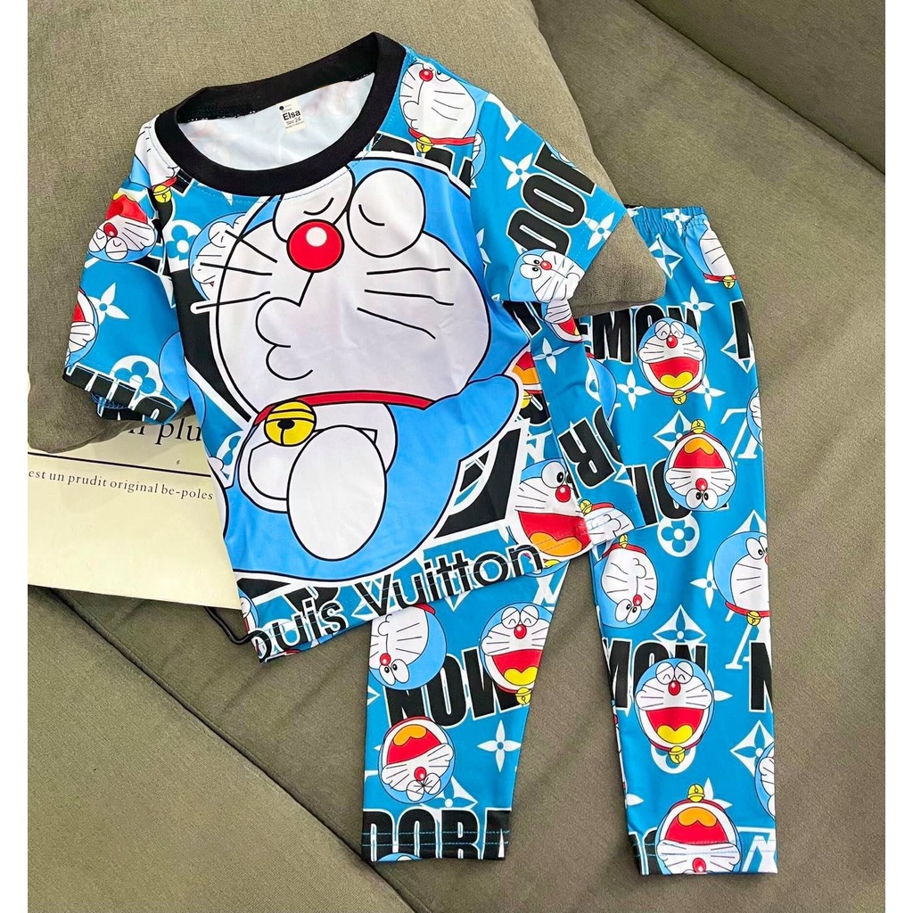 [8-40Kg] Bộ đồ bé gái quần dài in hình 3D HOT TREND chất vải mềm mịn thoáng mát được các bé yêu thích BGD05