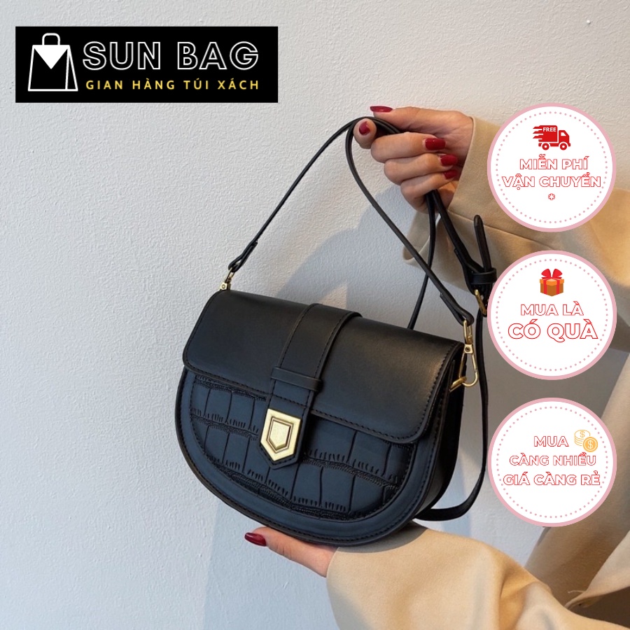 Túi xách nữ đeo chéo, đeo vai, dùng đi chơi, đi học, dự tiệc, chất da đẹp, thời trang cao cấp size 20cm SB257