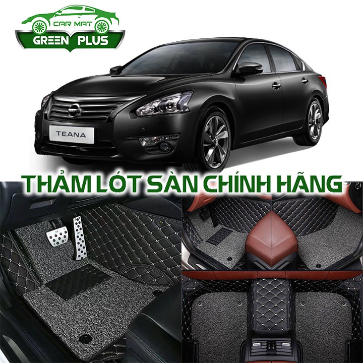 Thảm lót sàn ô tô 6D Nissan Teana chống nước, không mùi, phủ kín 90% sàn xe