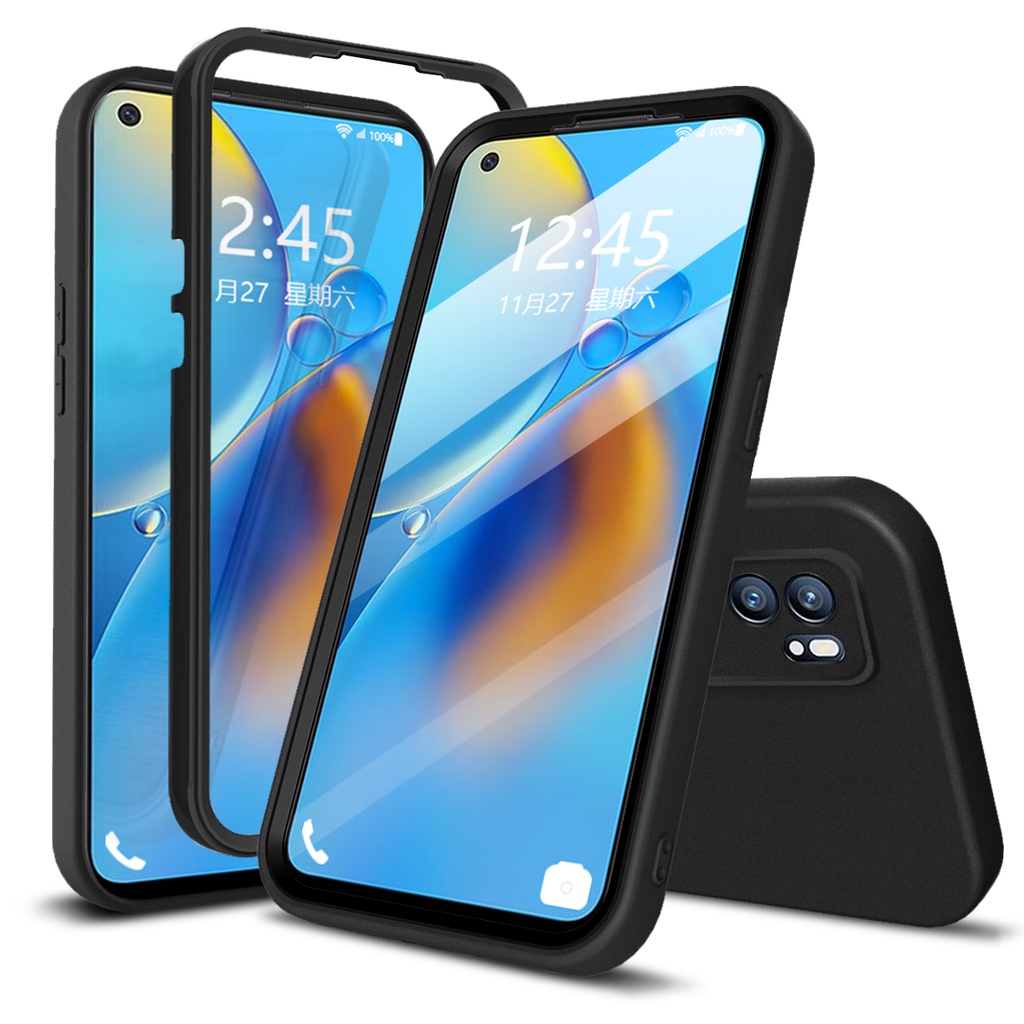 Ốp Điện Thoại Silicone 2 Trong 1 Cho OPPO 6 Pro 6Z 6 Lite 5F