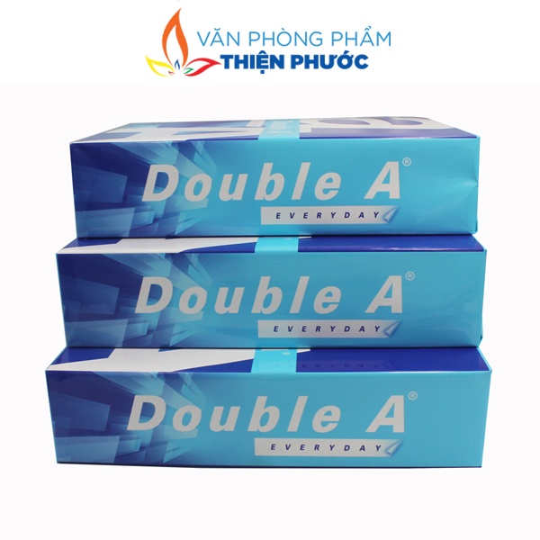 Giấy A5 Double A dày 70gsm 500 tờ Xuất xứ Thái Lan THIỆN PHƯỚC