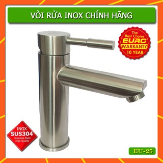 Vòi  Rửa Tay inox Gắn Chậu - [INOX SUS304 – Thép không gỉ chất lượng cao]