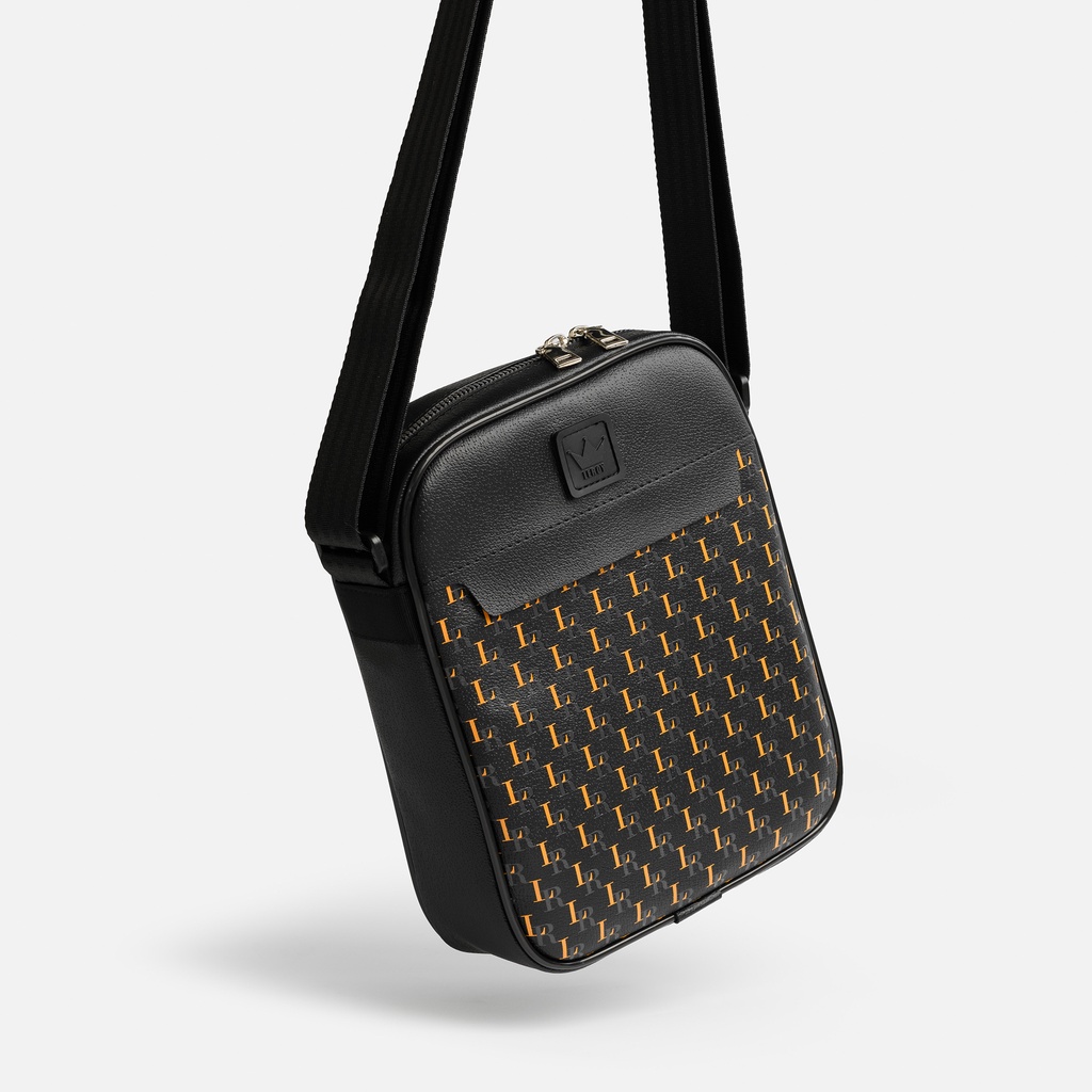 Túi đeo chéo da polyurethane cao cấp Leroy Elegance Crossover Bag - Fit được các loại thiết bị điện tử tới 8inch