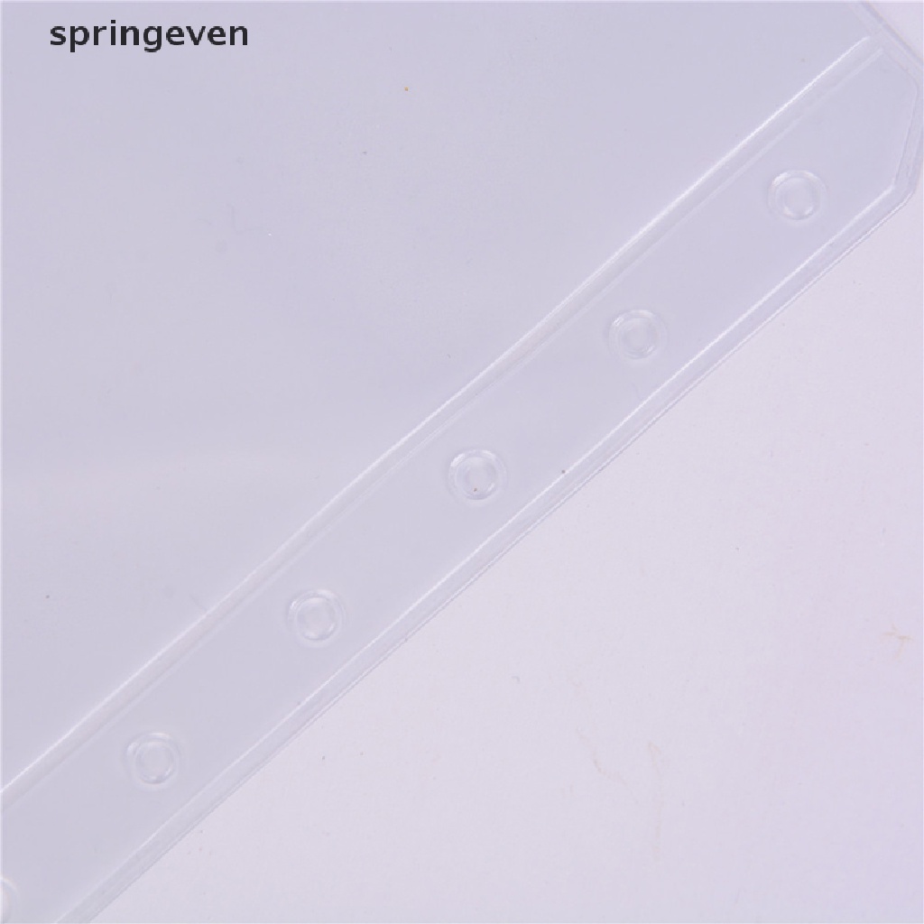 springeven A5/A6/A7 Storage Bag School Office Supply Loose sheet zipper Self-sealing File RFT