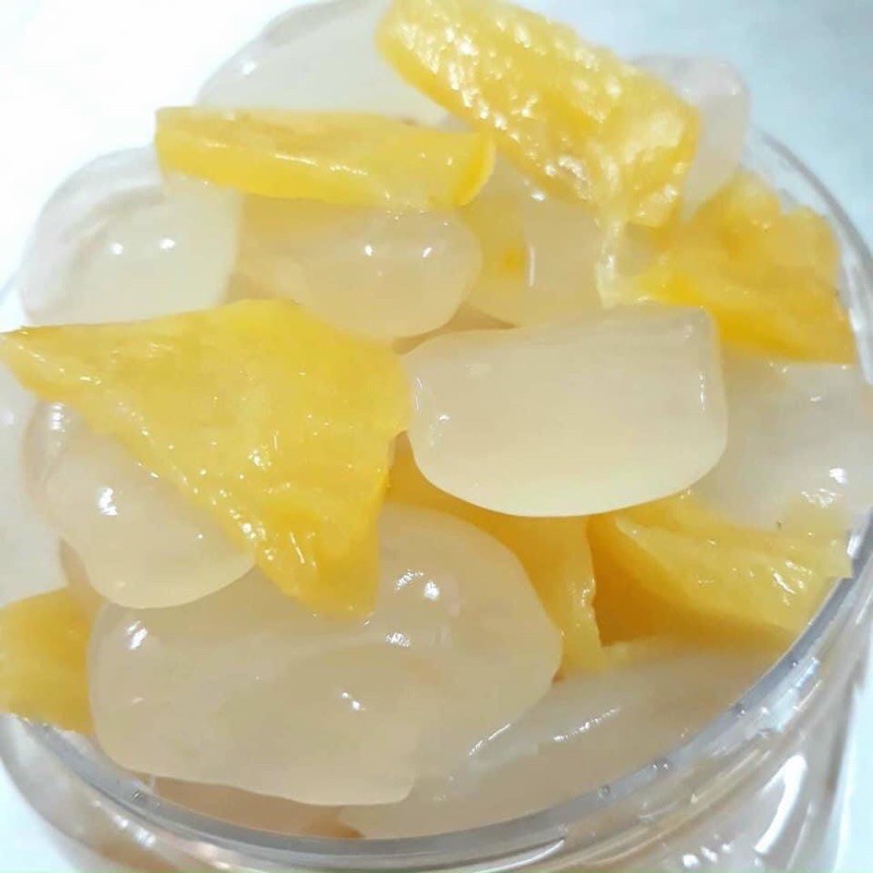 HẠT ĐÁC RIM THƠM ( KHÓM )LÁ DỨA với đường phèn