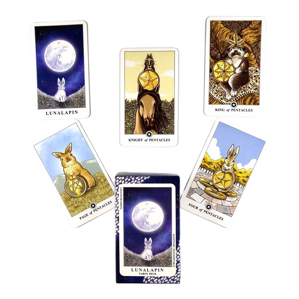 [Size Gốc] Bộ bài Luna Lapin Tarot Deck 012