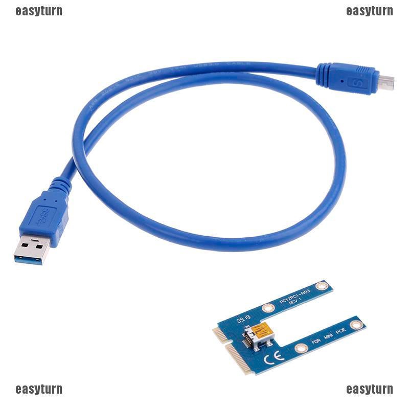 Dây cáp chuyển đổi cổng USB 3.0 sang cổng mini pci e PCIE express card tiện dụng