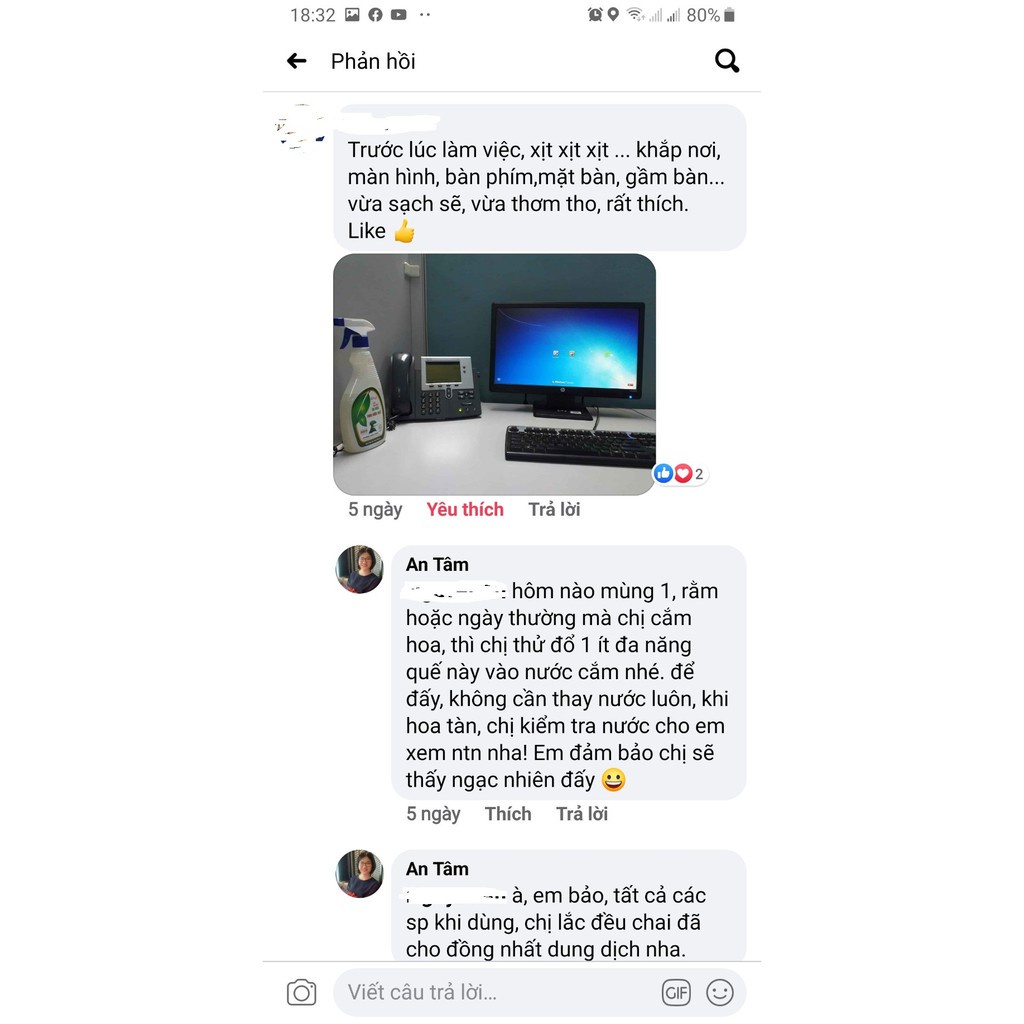 Nước lau kính, lau bàn ăn, tủ lạnh, kiêm rửa tay khô, đa năng lau khử khuẩn không hóa chất tinh dầu Quế & Bạc Hà  ORENJI