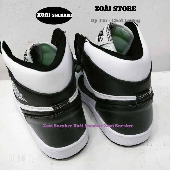 Giày JD panda cao màu đen trắng, giày JD1 low đen trắng hàng cao cấp full size full phụ kiện/ xoài sneaker86 | BigBuy360 - bigbuy360.vn