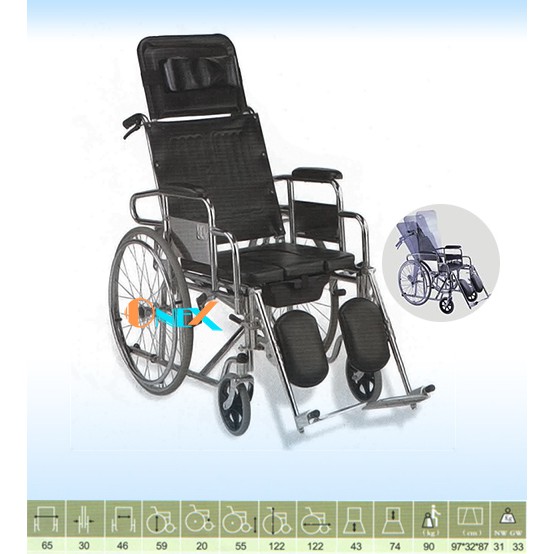 Xe lăn đa năng cao cấp OneX