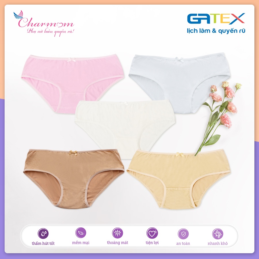 Quần Lót Bầu Cotton Basic Charm Mum GATEX