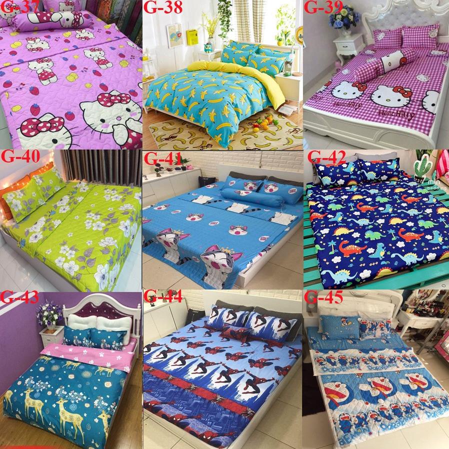 Thanh lý gấp Bộ 1 Ga Kèm 2 Vỏ Gối Nằm