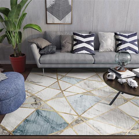 Thảm Trải Sàn Họa Tiết Hiện Đại Phong Cách Bắc Âu