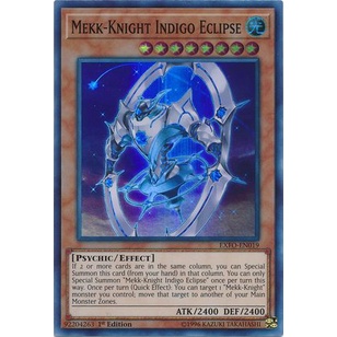 Thẻ bài Yugioh - TCG - Mekk-Knight Indigo Eclipse / EXFO-EN019'