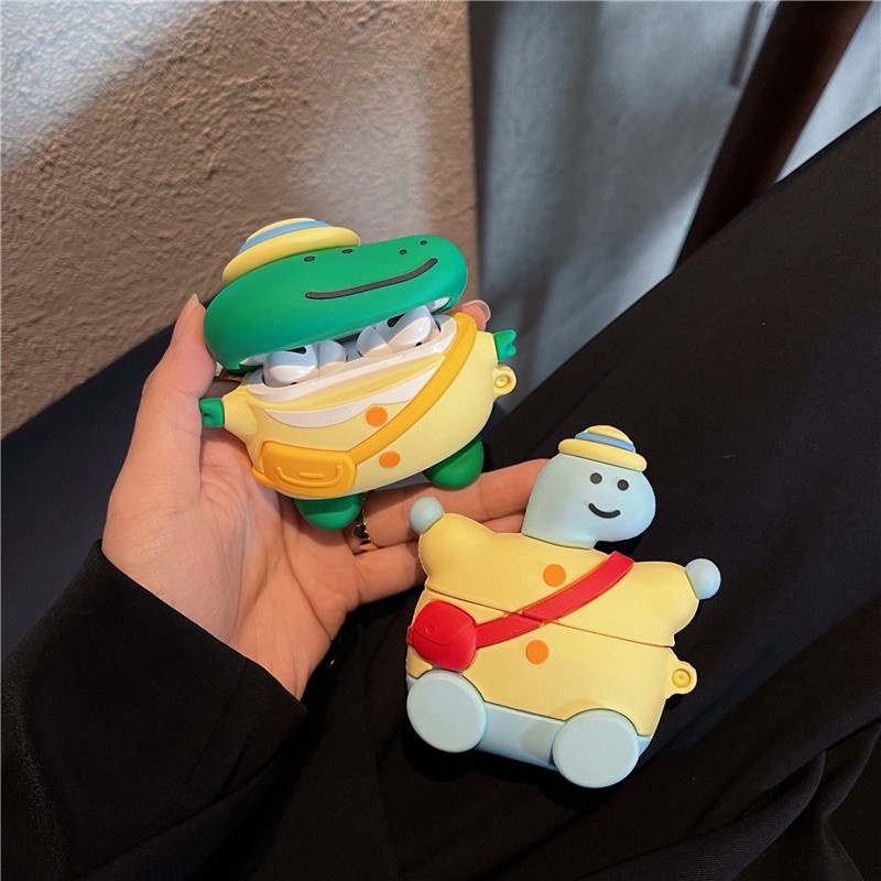 Ốp Bảo Vệ Hộp Đựng Tai Nghe compatible AirPods 2 /pro 2021 Alfurcompatible AirPods3 Curise 3Rdpro compatible AirPods2gen Chất Lượng Cao