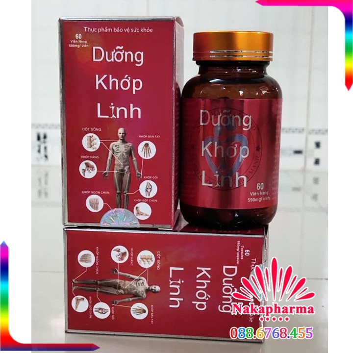 ✔️ Dưỡng Khớp Linh Plus Kingpharm – Cho người đau cột sống, vai gáy, đau thần kinh tọa, giúp lưu thông khí huyết