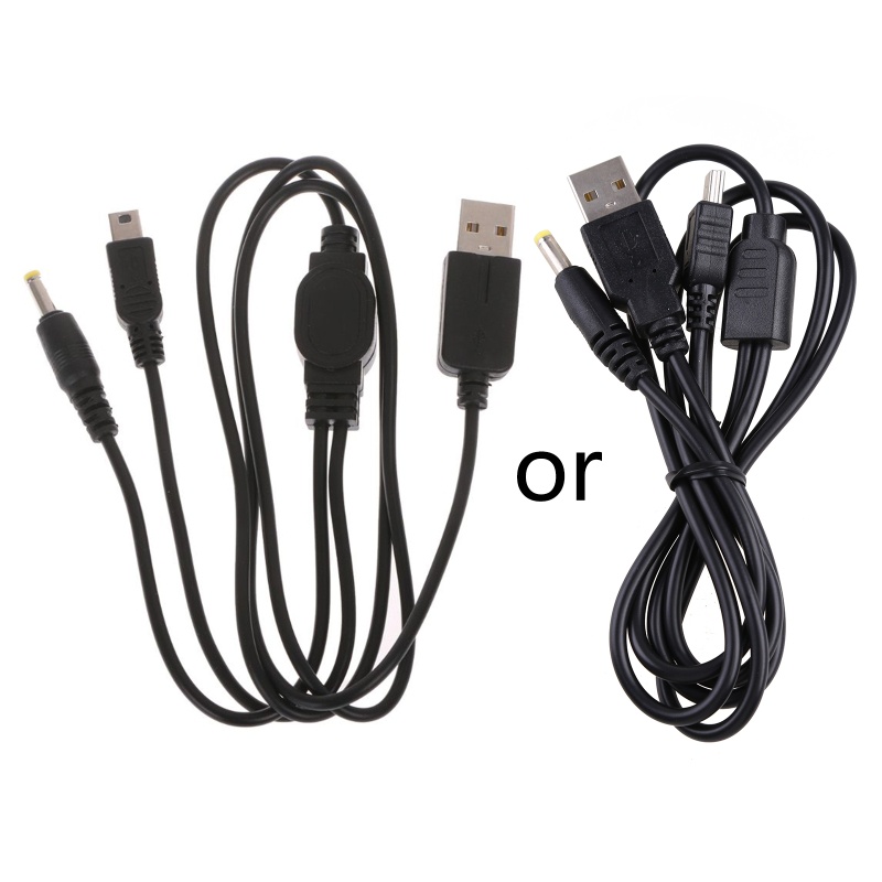 Dây Cáp Sạc Dữ Liệu USB 2 Trong 1 Cho PSP 1000 / 2000 / 3000