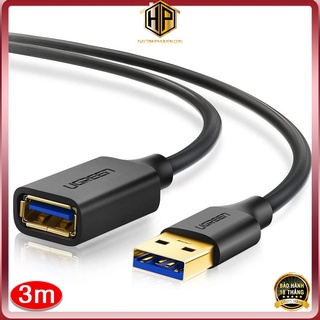 Ugreen 30127 - cáp usb nối dài 3m - dây usb 3.0 âm dương tốc độ cao chính hãng