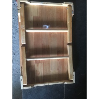 Bàn gấp mặt gỗ cao su chân thang Gem Decor