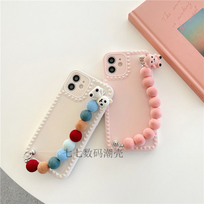 Mới Ốp Điện Thoại Dẻo Họa Tiết Chú Gấu Nhiều Màu Xinh Xắn Cho iPhone 12promax 12 11 x xs 7plus 8plus XR HD0V h75c