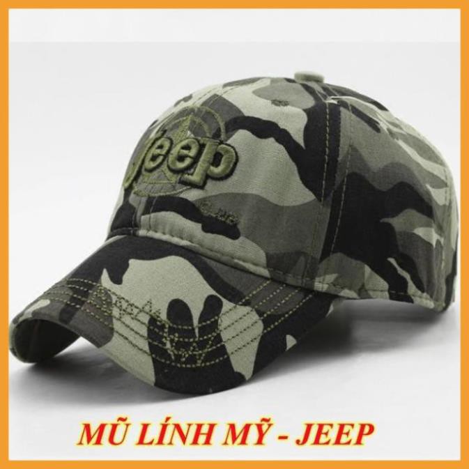 Nón Kết Nam Đẹp - Mũ Lưỡi Trai Lính Mỹ JEEP Giá Rẻ