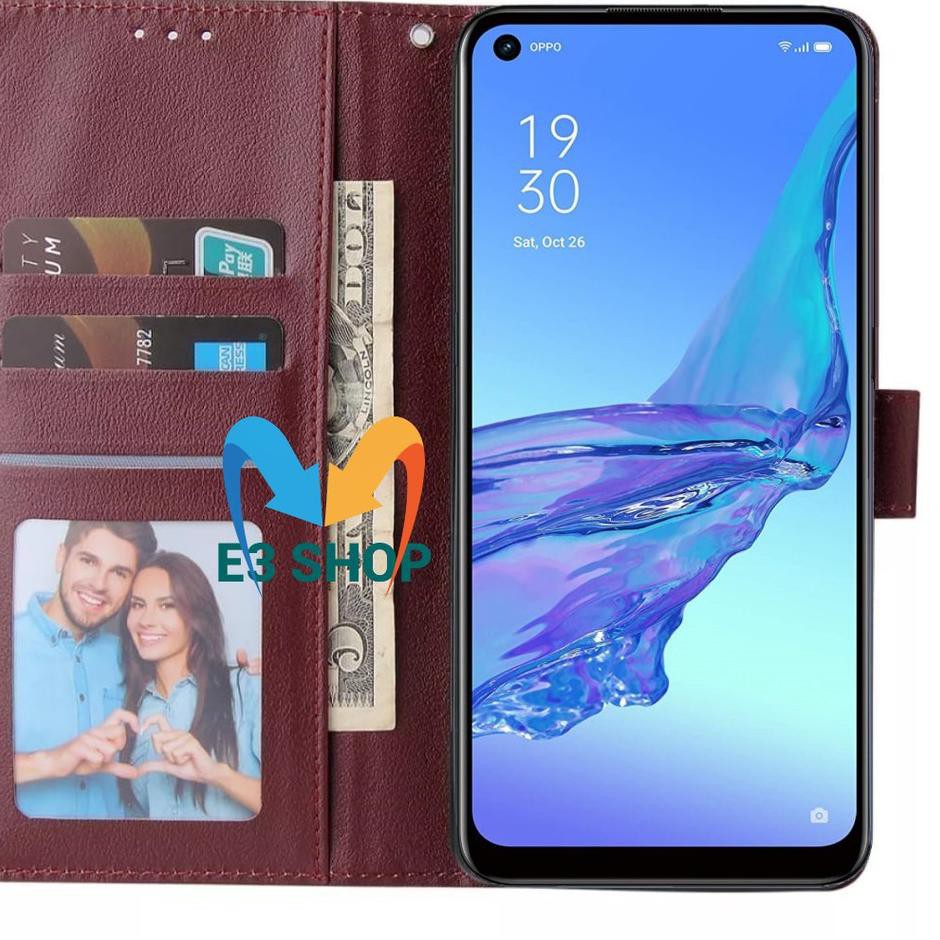 Bao Da Điện Thoại Nắp Lật Kèm Ngăn Đựng Thẻ Cho Infinix Hot 10 Mobile