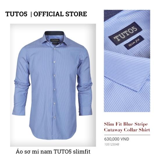 Áo sơ mi nam dài tay công sở kẻ sọc TUTO5 thời trang cao cấp chất đẹp Slimfit Shirt kháng khuẩn khử mùi tốt, ít nhăn.