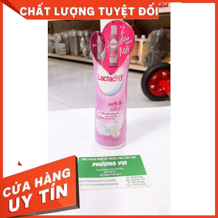 DUNG DỊCH VỆ SINH LACTACYD SOFT &amp; SILKY 250ML -đủ màu mùi hương dịu nhẹ an toàn cho mọi loại da giúp chị em tự tin ,cả n