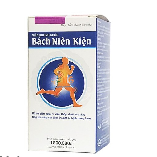 Bách Niên Kiện |Hỗ trợ giảm nguy cơ viêm khớp, thoái hóa khớp, tăng khả năng vận động ở người bị bệnh xương khớp