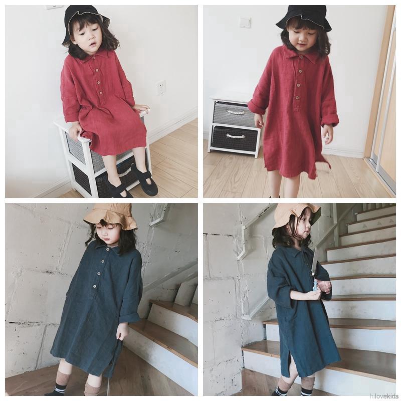 Áo thun ngắn tay xẻ tà thời trang cho bé gái