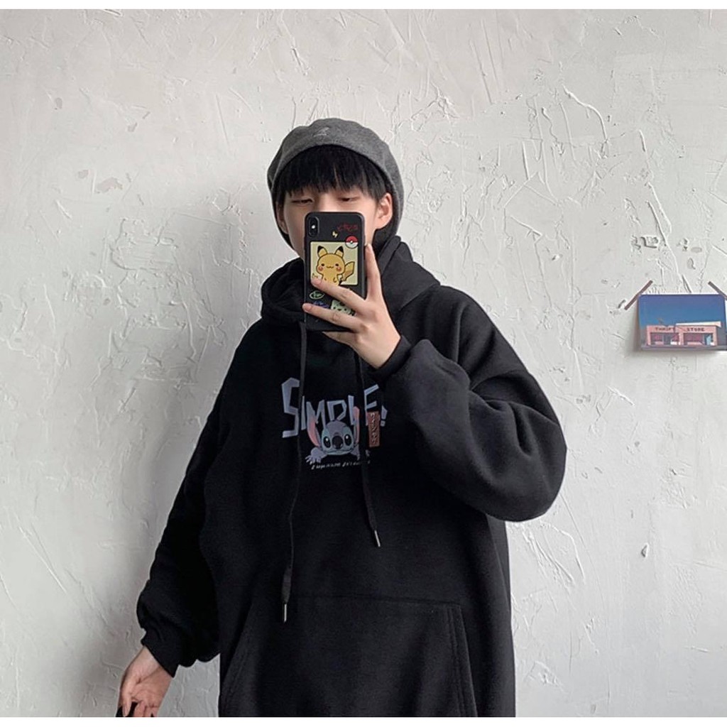 ÁO KHOÁC HOODIE Stich ramen UNISEX nam nữ | BigBuy360 - bigbuy360.vn