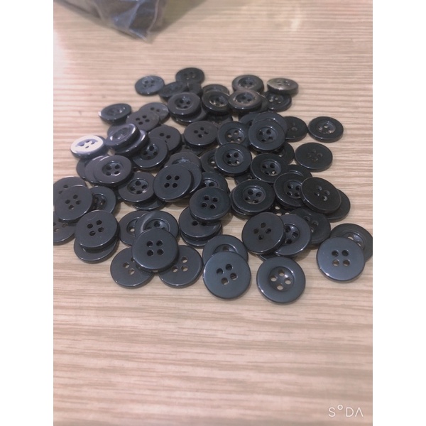 Nút quần tây 1,5cm .Bịch 50,100 nút