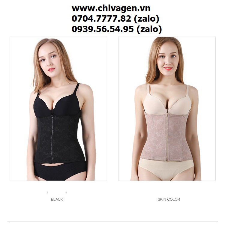 Gen nịt bụng dây kéo - gen nịt bụng khóa kéo