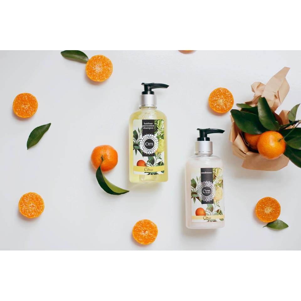Combo trị rụng - Dầu gội - Kem xả tinh dầu Citrus (Cam Quýt Bưởi)