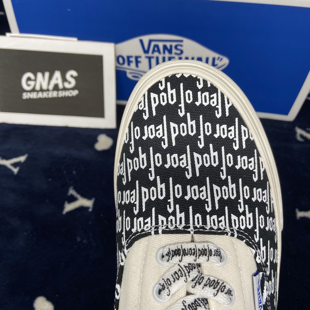 Giày vans fear of god thể thao nam cao cấp họa tiết in chữ, dây in chữ