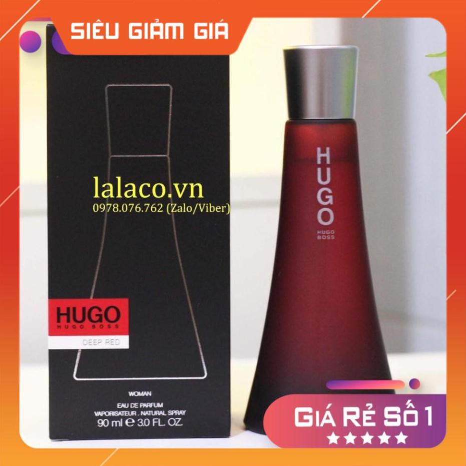 [New 2021] Nước hoa Hugo Boss Deep Red Woman EDP 90ml Full Seal ⚜️Hàng Authentic⚜️