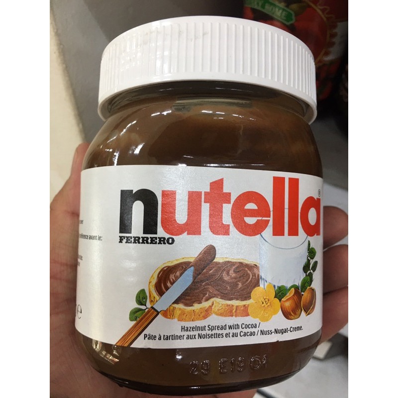 Nutella 825g Nhập khẩu Đức- socola nutella 825g - nutella 350g- nutella 450g - nutella 750g - bơ hạt phỉ - chocolate