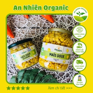 Ngô ngọt hữu cơ primeal 370&720ml