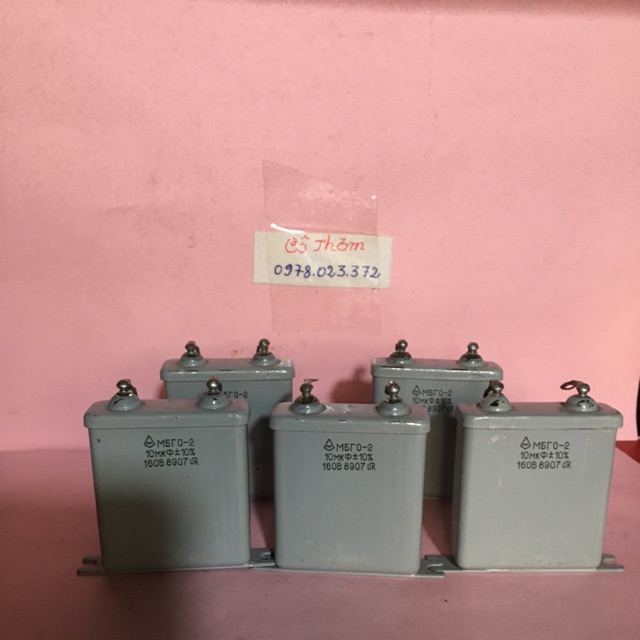 Tụ dầu Liên Xô 10Mk-160B
