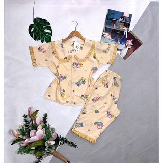 [ Ảnh Thật ] Bộ Lụa Lửng  vải bao mát