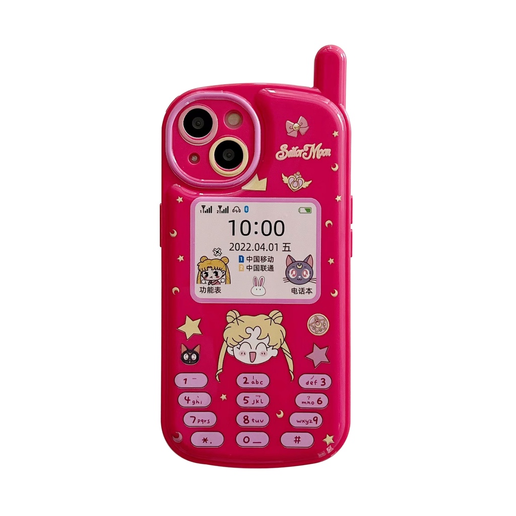 Ốp Điện Thoại Tpu In Hình Chó Hồng Thiết Kế Thời Trang Chống Sốc Cho iPhone 14 / 13 / 12 / 11 / XS